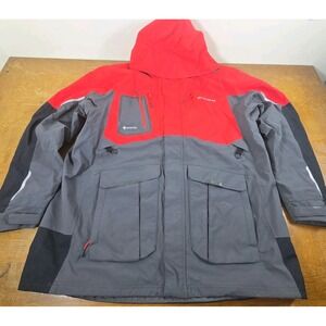 Cabela's Guidewear Gore-Tex Parka Jacket Men's 2XLT Waterproof Hooded Fishing